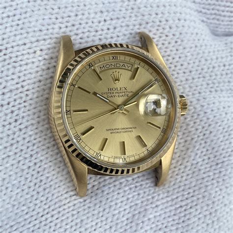 rolex 18238 champagne stick dial|Rolex Day.